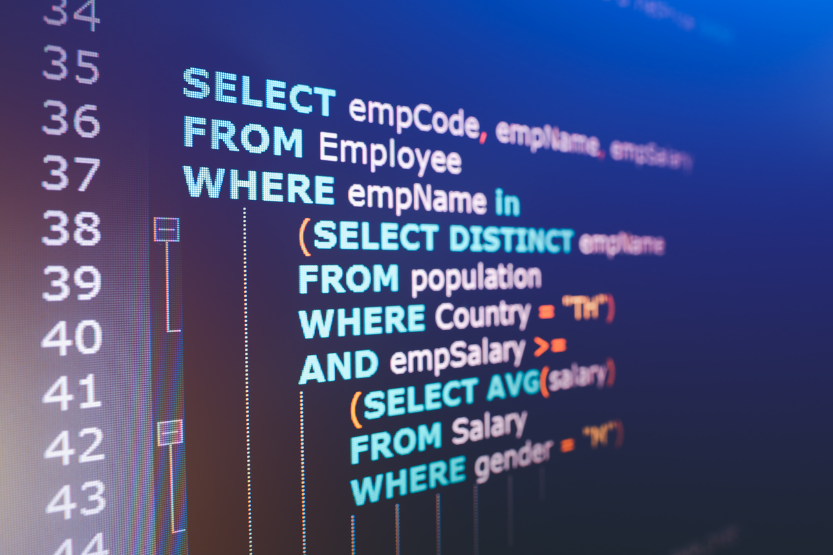 Ein etwas komplexeres SQL Statement mit Subquery als dekoratives Element des Beitrages zur Dienstleistung der Bereitstellung von relationalen Datenbanken.